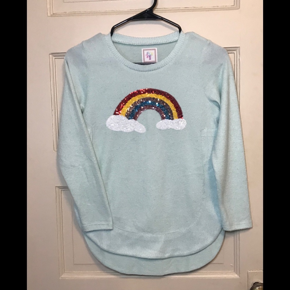 Girls Ultra-Soft Shirt w/ Embellished 🌈